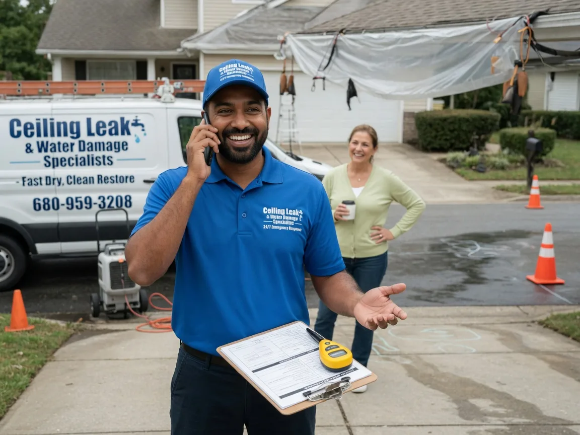 Ceiling Leak Cleanup Radford, VA FAQs